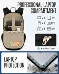 Anti-Theft 15.6" Laptop Backpack for Women