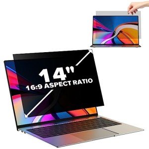 GUDTEKE 14" Laptop Privacy Screen Filter