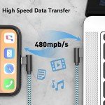 iPhone Charger Cord Lightning Cable 10 ft 3 Pack iPhone Charging Cable Long iPhone 11 Charger 10ft [Apple Certified] Nylon Braided Fast Charging for 13 mini/13/12/11 Pro MAX/XR/XS/8/7/Plus/6S/SE/iPad…