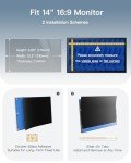 TOPrivaTech 14-Inch Laptop Privacy Screen Filter