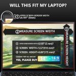 Magnetic 14" Laptop Privacy Screen Shield