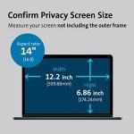 Kensington 14" Laptop Privacy Screen Filter