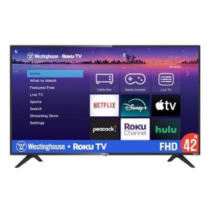 Westinghouse 42" Roku Smart LED TV 1080P