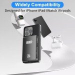 BBD Magnetic 12000mAh Wireless Power Bank for iPhone