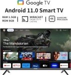 43 Inch 4K Ultra HD Smart TV with Google Assistant