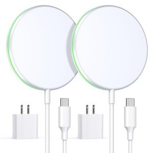2 Pack 15W Magnetic Wireless Charger for iPhone