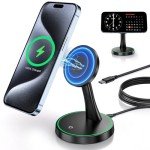 15W Fast Magnetic Wireless Charger Stand for iPhone