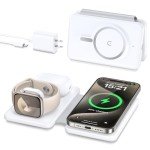 3-in-1 Foldable Magnetic Wireless Charger for iPhone