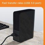 WD 16TB Elements Desktop External Hard Drive, USB 3.0 for plug-and-play storage - WDBWLG0160HBK-NESN