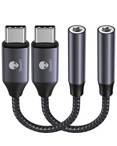 Stouchi USB-C to 3.5mm Audio Adapter - 2 Pack