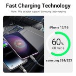 Temdan 4-Pack Lightning to USB-C Adapters