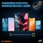 Hussell Fast Charge Dual USB Car Charger Adapter