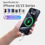 4-Pack Lightning to USB C Adapters