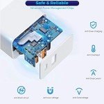 20W Dual Port USB-C Charger Block 2-Pack