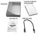 Avolusion T1 1TB USB 3.0 Portable Hard Drive