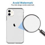 JETech iPhone 11 Shockproof Clear Bumper Case