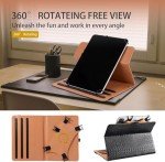 360-Degree Rotating Tablet Case for 10-Inch Devices