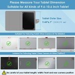 Universal 10.1 Inch Tablet Case with Magnetic Closure