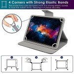 Universal 10.1 Inch Tablet Case with Magnetic Closure