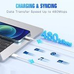 Apple MFi Certified 3-Pack Lightning Charging Cables