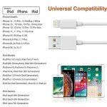 5-Pack 6FT Apple MFi Lightning Charging Cables