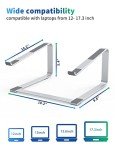 SOUNDANCE Ergonomic Metal Laptop Stand for Desk