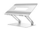 VELIT CARTA Ergonomic Adjustable Laptop Stand, Silver