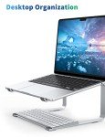 SOUNDANCE Ergonomic Metal Laptop Stand for Desk