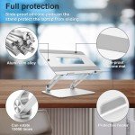 VELIT CARTA Ergonomic Adjustable Laptop Stand, Silver