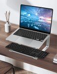 SOUNDANCE Ergonomic Metal Laptop Stand for Desk