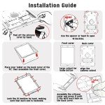 Rantice iPad 9th Generation Case, iPad 8th Generation Case, iPad 7th Generation Case, Hybrid Shockproof Rugged Drop Protective Case with Kickstand for iPad 10.2'' (Black)