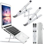 Adjustable Aluminum Laptop Stand for 10-15.6” Devices