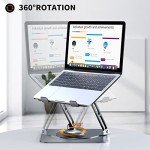 Adjustable 360° Rotating Laptop Stand for Desk