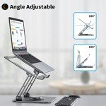 Adjustable 360° Rotating Laptop Stand for Desk