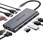 Hiearcool 11-in-1 USB-C Docking Station