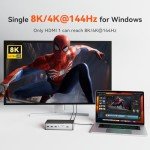 TobenONE 3-Monitor USB-C Docking Station 4K