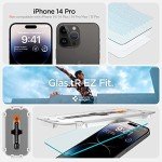 Spigen GlasTR EZ FIT Screen Protector for iPhone 14 Pro