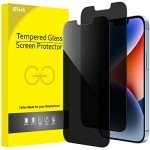 JETech iPhone 14 Plus Privacy Screen Protector 2-Pack