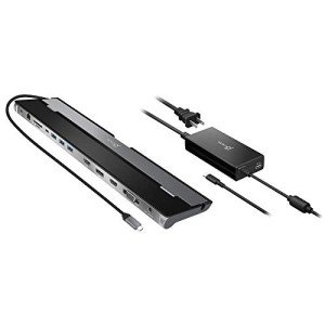 j5create USB-C Docking Station with 100W PD Charger