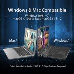 j5create USB-C Docking Station with 100W PD Charger