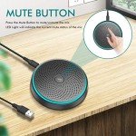 WISE TIGER 360° USB Conference Microphone for Gaming