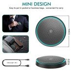 WISE TIGER 360° USB Conference Microphone for Gaming