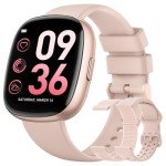 Smart Fitness Watch with Heart Rate and Sleep Monitor