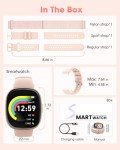 Smart Fitness Watch with Heart Rate and Sleep Monitor