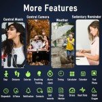 Bvlrksc Military Smart Watch with Fitness Tracker