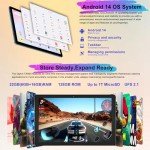 2024 Android 14 Tablet with Keyboard and Mouse