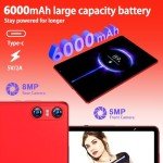 SKYEGG 10.1" Android 14 Tablet with 20GB RAM