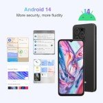 DOOGEE N55 9GB Android 14 Cell Phone Unlocked