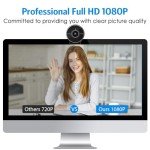 EMEET C955 1080P Webcam with Microphone and Cover