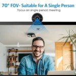 EMEET C955 1080P Webcam with Microphone and Cover